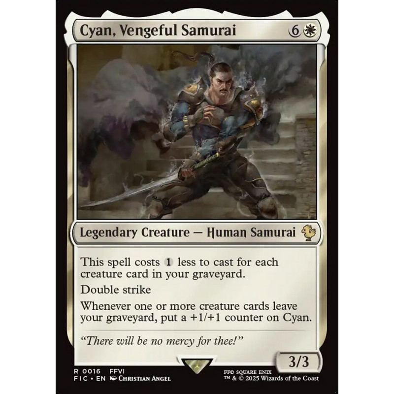 Surge Foil Cyan, Vengeful Samurai