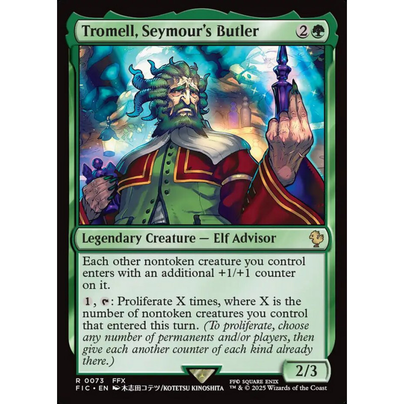 Surge Foil Tromell, Seymour's Butler