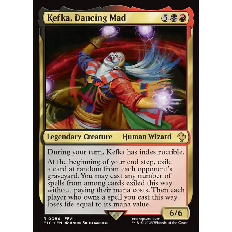 Surge Foil Kefka, Dancing Mad