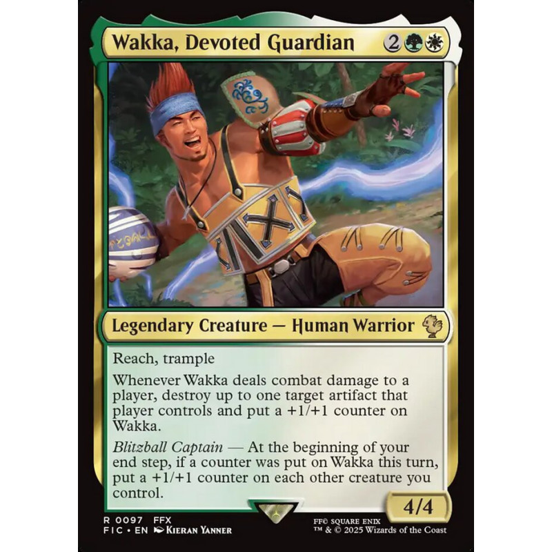 Surge Foil Wakka, Devoted Guardian