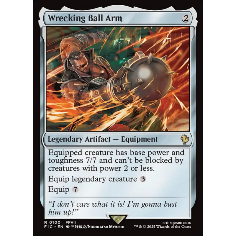 Surge Foil Wrecking Ball Arm