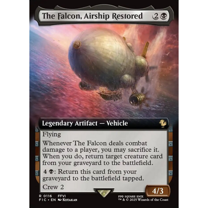 Surge Foil The Falcon, Airship Restored