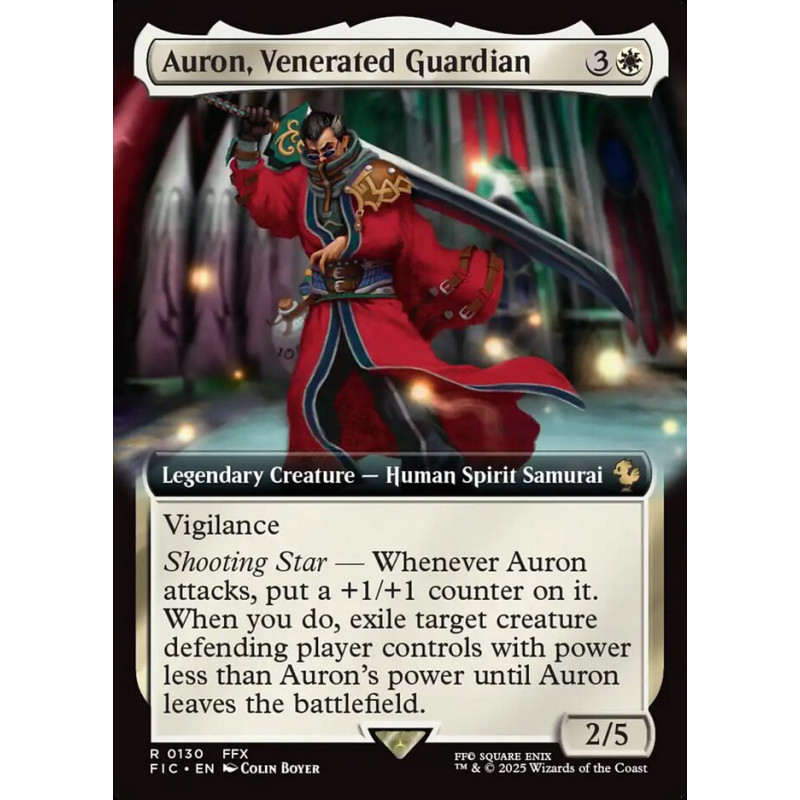 Surge Foil Auron, Venerated Guardian