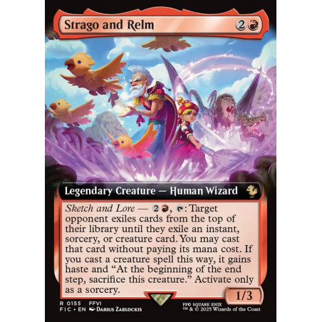 Surge Foil Strago and Relm