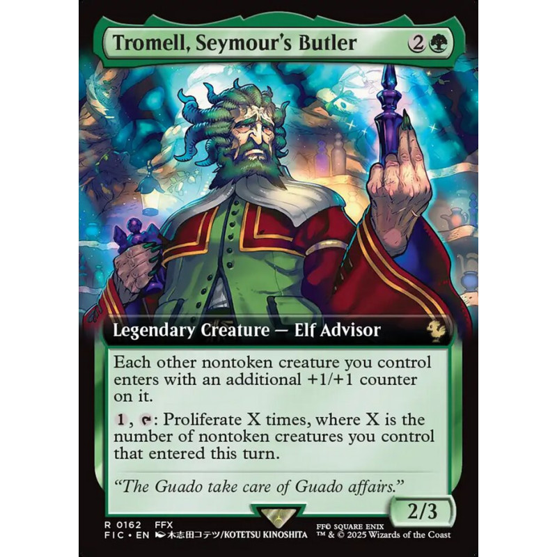 Surge Foil Tromell, Seymour's Butler
