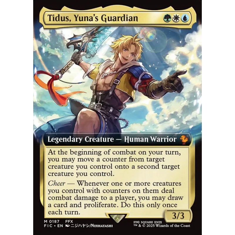 Surge Foil Tidus, Yuna's Guardian