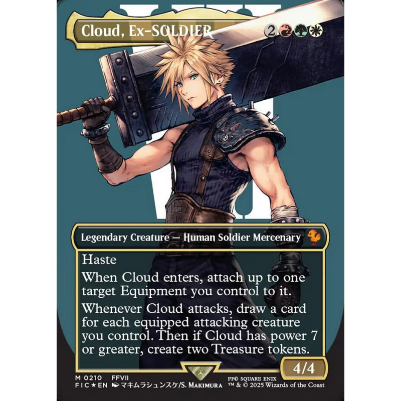 Surge Foil Cloud, Ex-SOLDIER