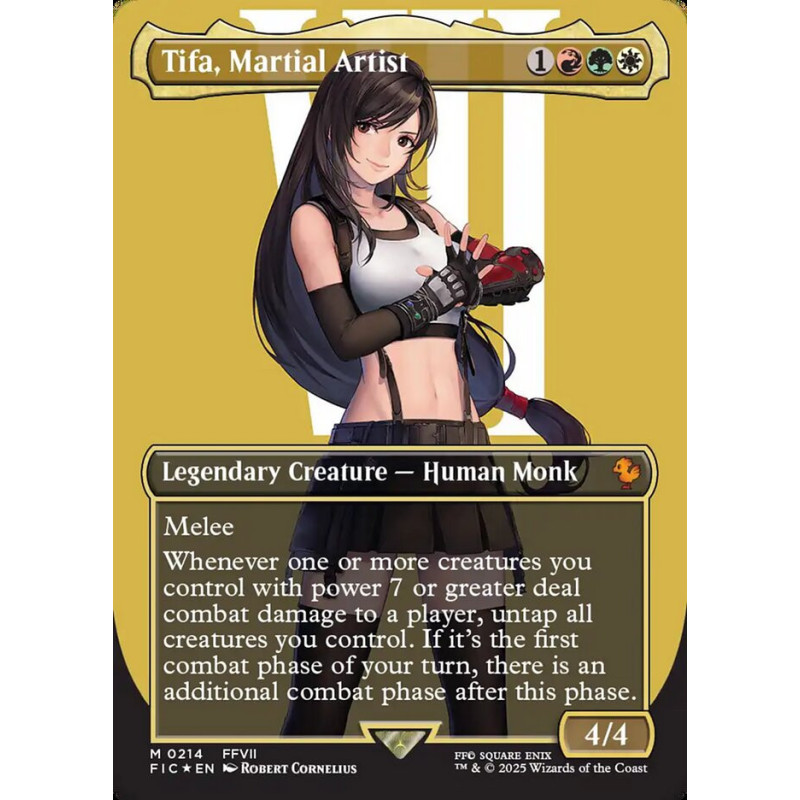 Surge Foil Tifa, Martial Artist