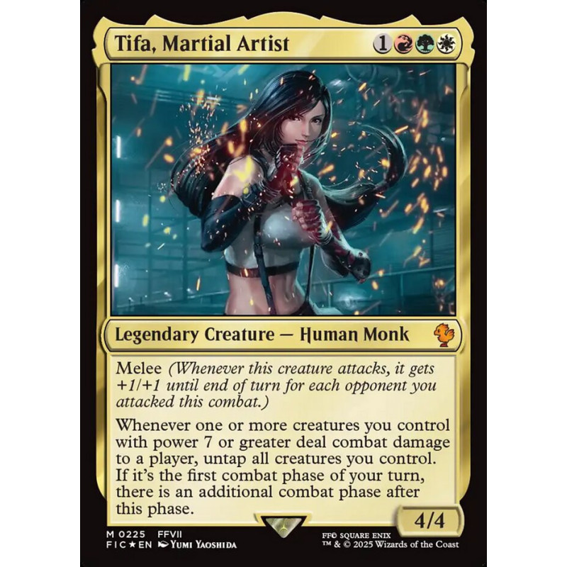 Surge Foil Tifa, Martial Artist