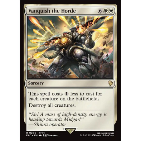 Surge Foil Vanquish the Horde