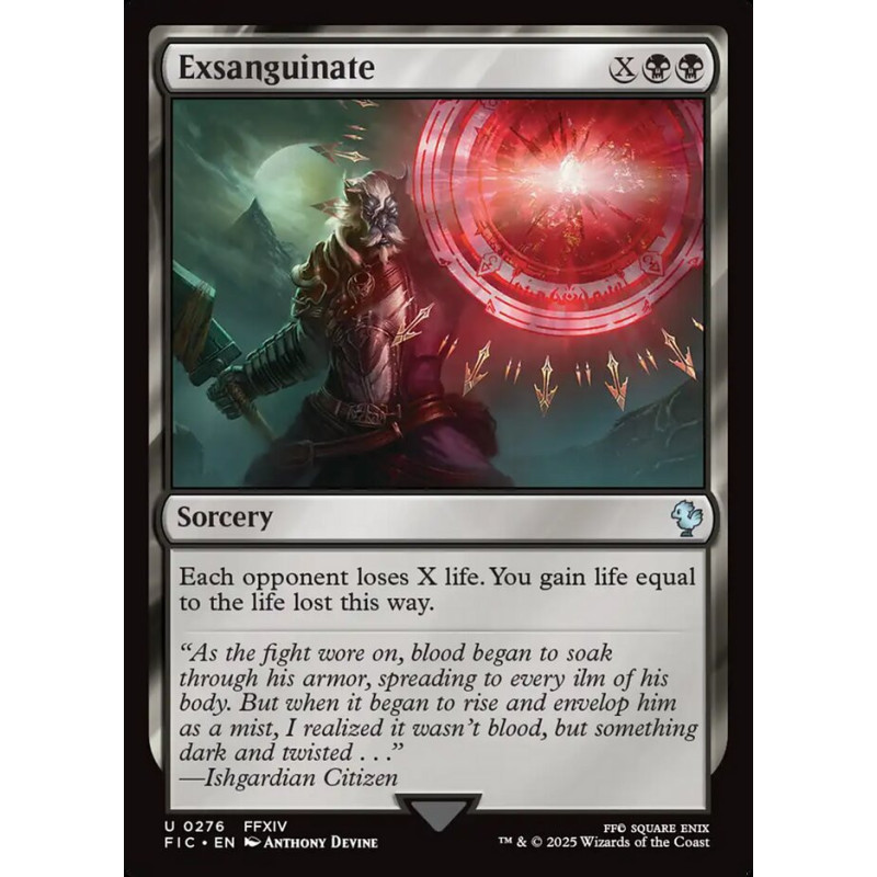 Surge Foil Exsanguinate