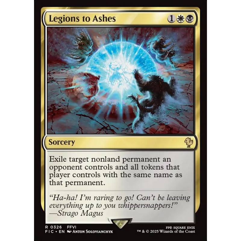 Surge Foil Legions to Ashes