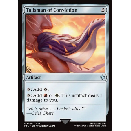 Surge Foil Talisman of Conviction