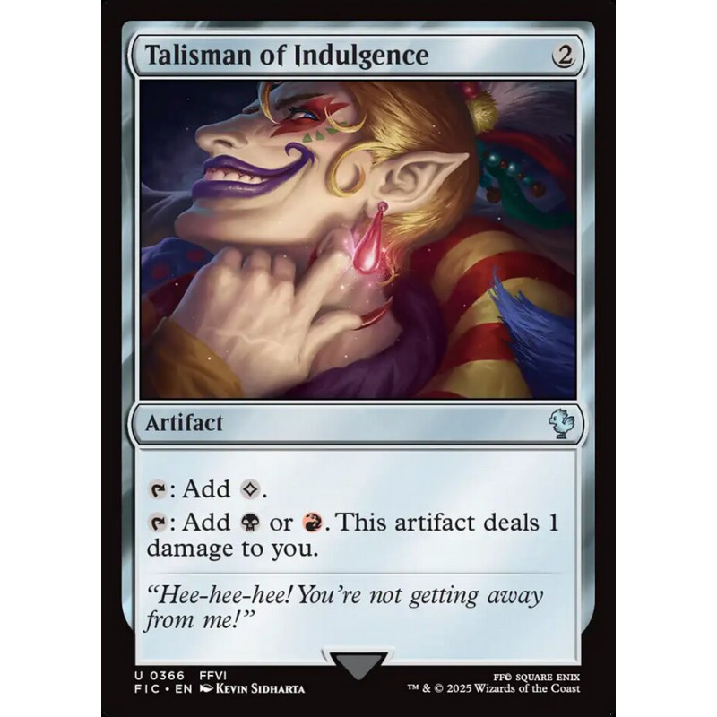 Surge Foil Talisman of Indulgence