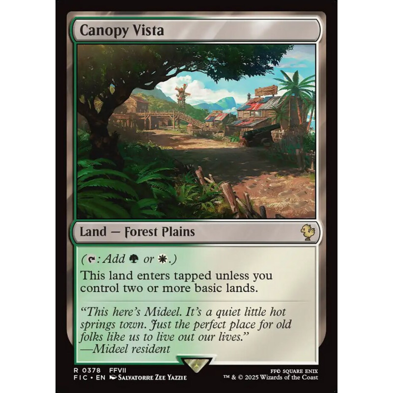 Surge Foil Canopy Vista