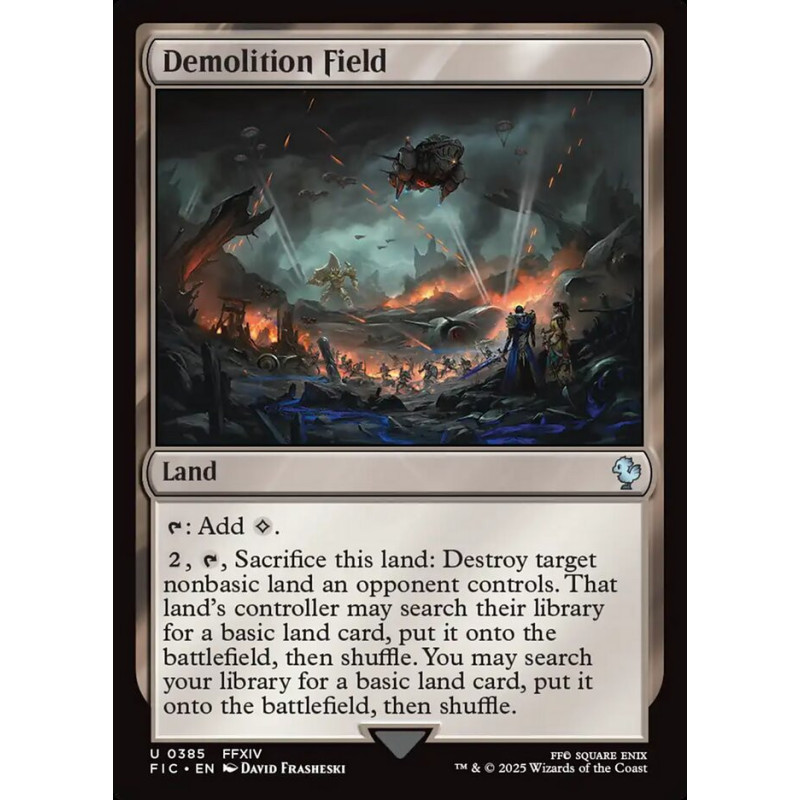 Surge Foil Demolition Field