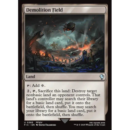 Surge Foil Demolition Field