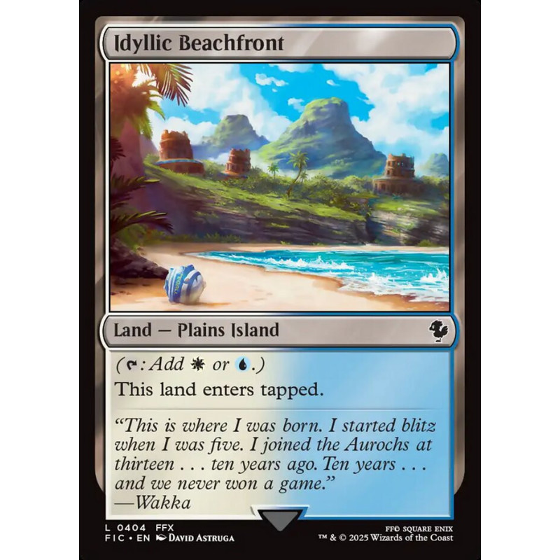 Surge Foil Idyllic Beachfront