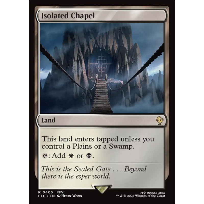 Surge Foil Isolated Chapel