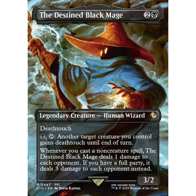 Surge Foil The Destined Black Mage