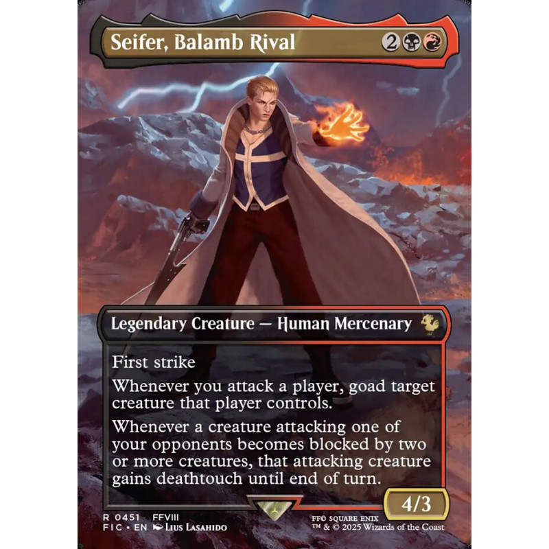 Surge Foil Seifer, Balamb Rival