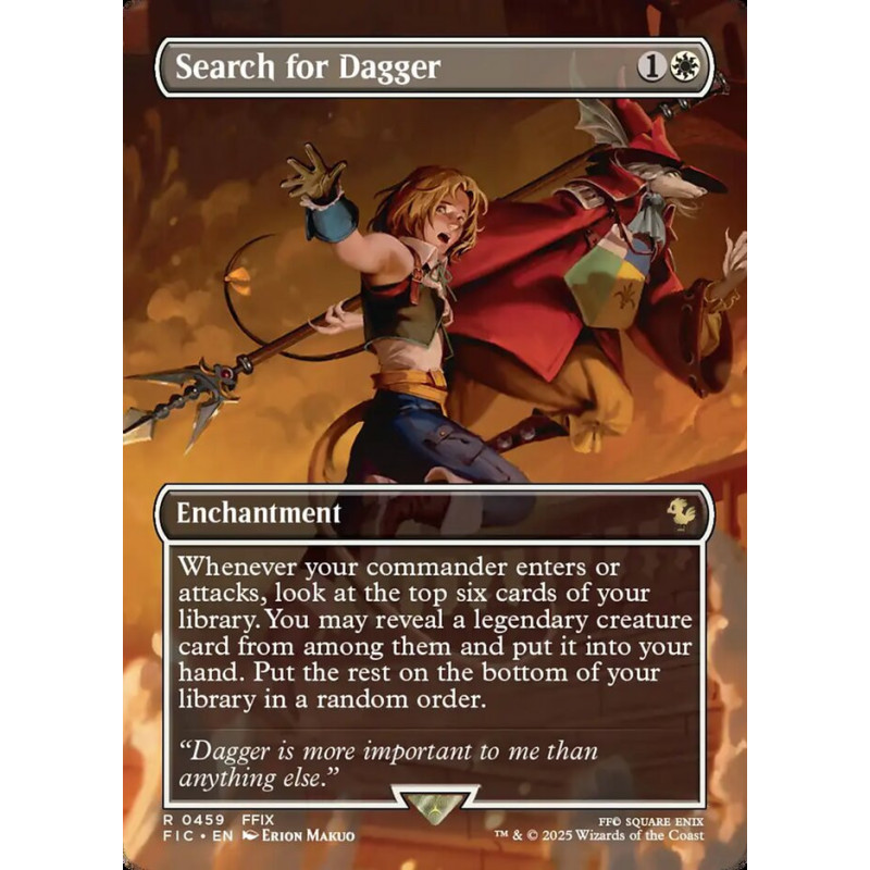 Surge Foil Search for Dagger
