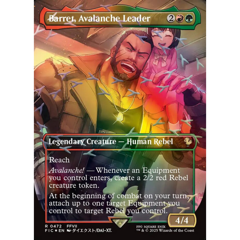 Surge Foil Barret, Avalanche Leader