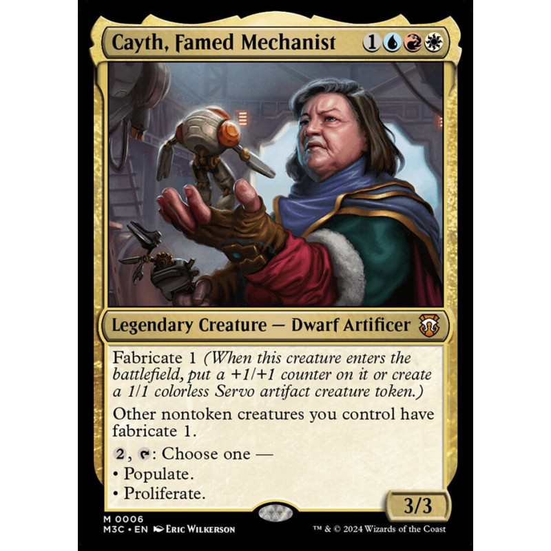 FOIL Cayth, Famed Mechanist