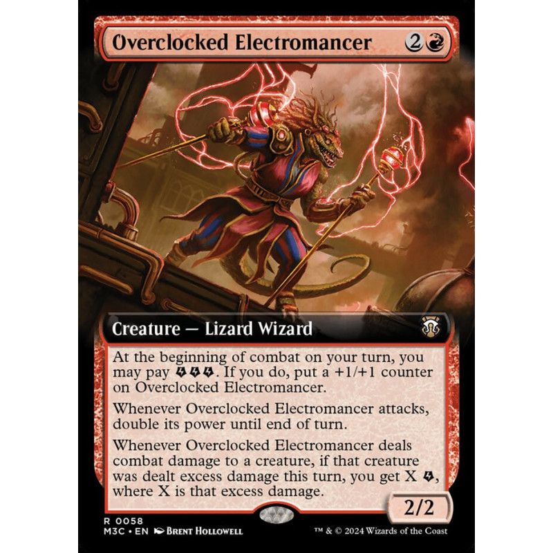 FOIL Overclocked Electromancer