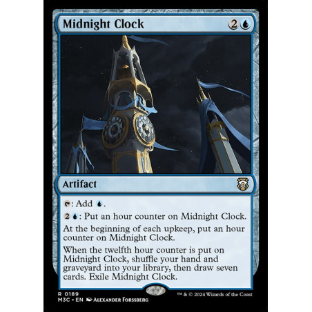 FOIL Midnight Clock
