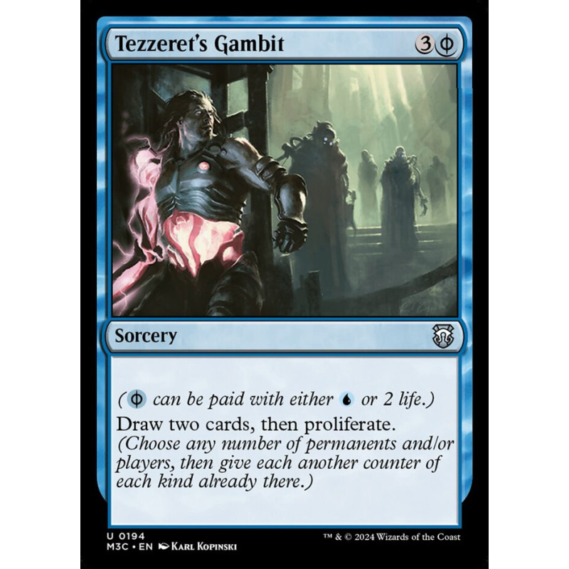 FOIL Tezzeret's Gambit