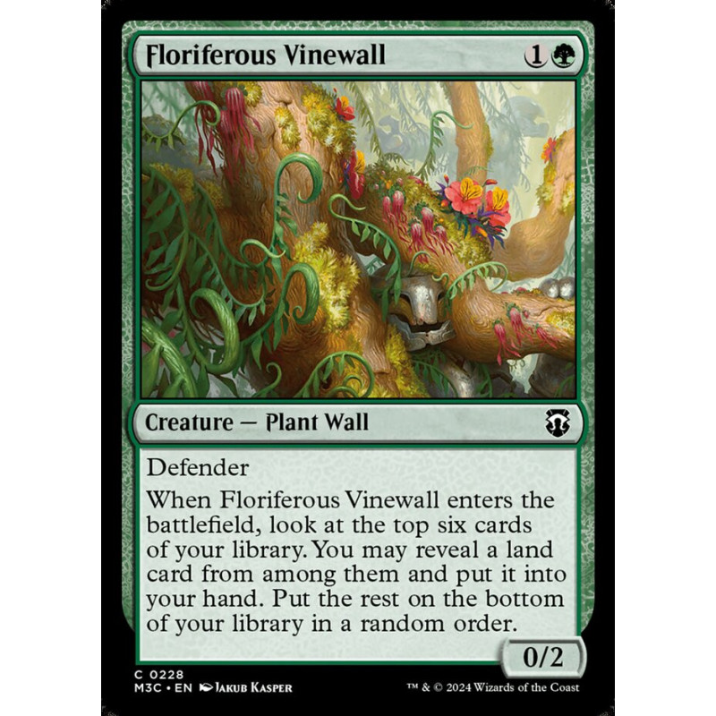 FOIL Floriferous Vinewall