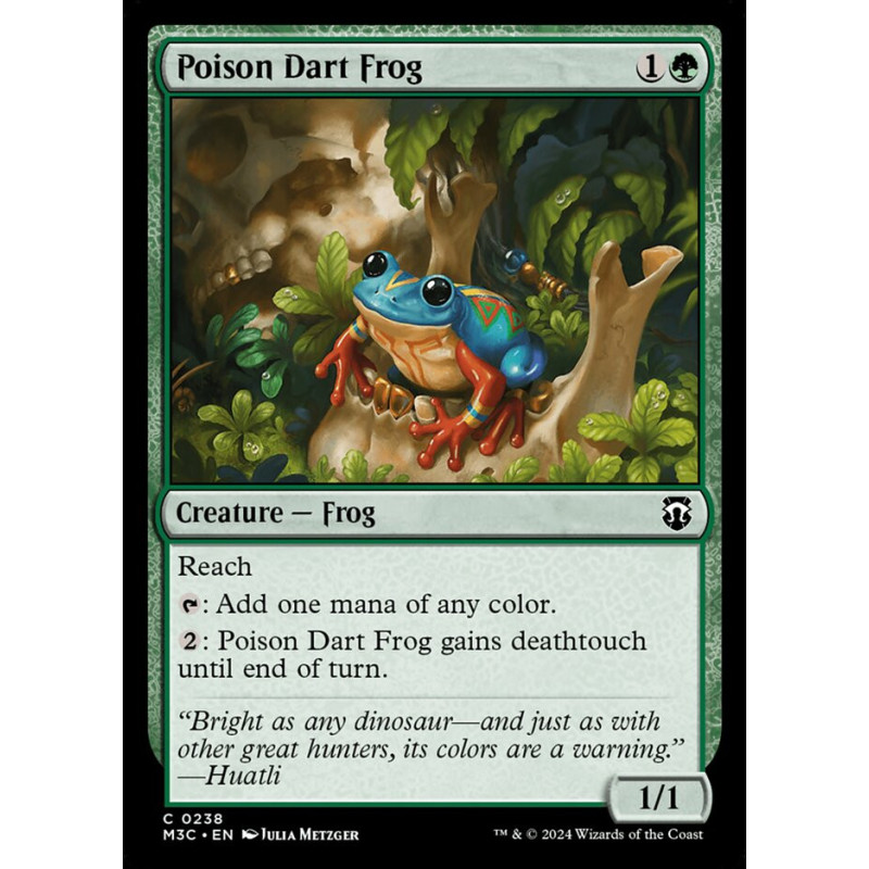 FOIL Poison Dart Frog