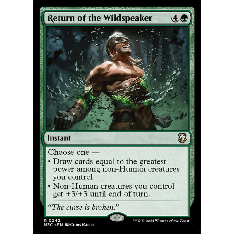 FOIL Return of the Wildspeaker
