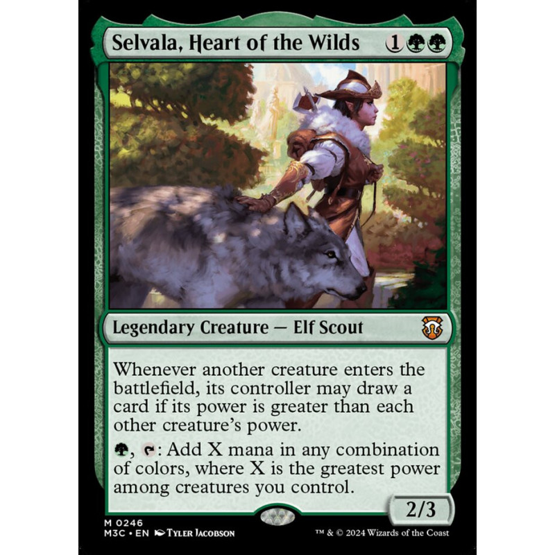 FOIL Selvala, Heart of the Wilds