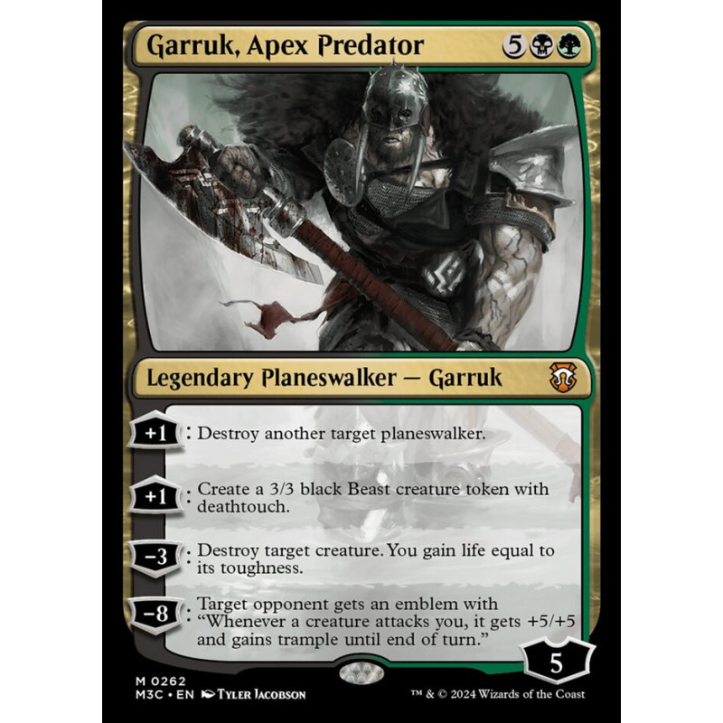 FOIL Garruk, Apex Predator