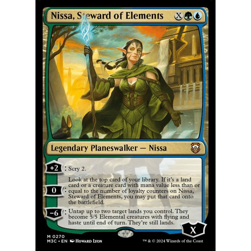 FOIL Nissa, Steward of Elements