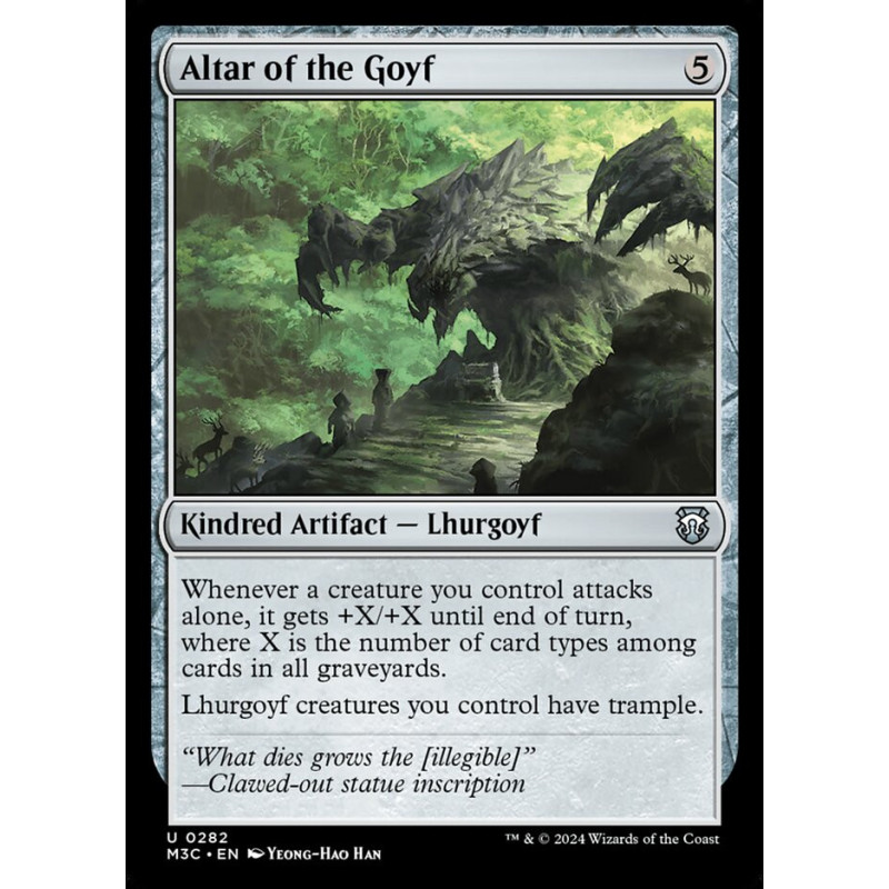 FOIL Altar of the Goyf