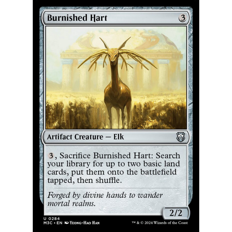 FOIL Burnished Hart