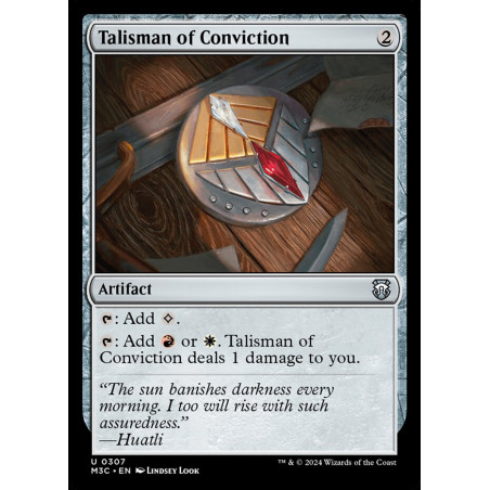 FOIL Talisman of Conviction