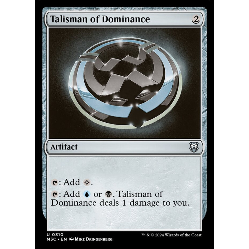 FOIL Talisman of Dominance