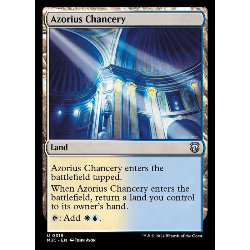FOIL Azorius Chancery