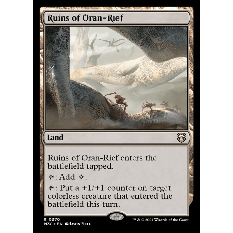 FOIL Ruins of Oran-Rief