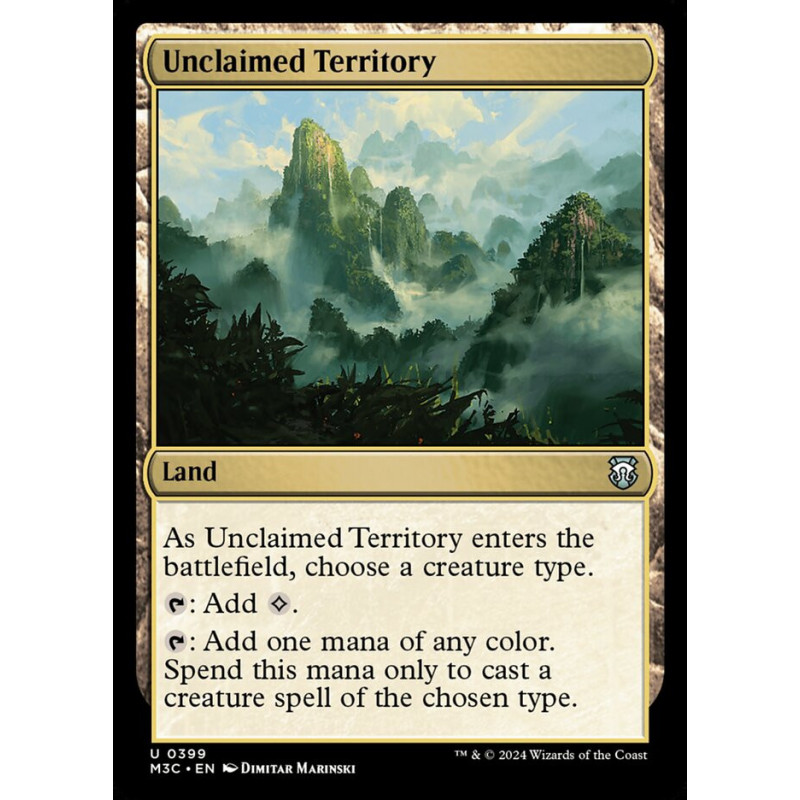 FOIL Unclaimed Territory