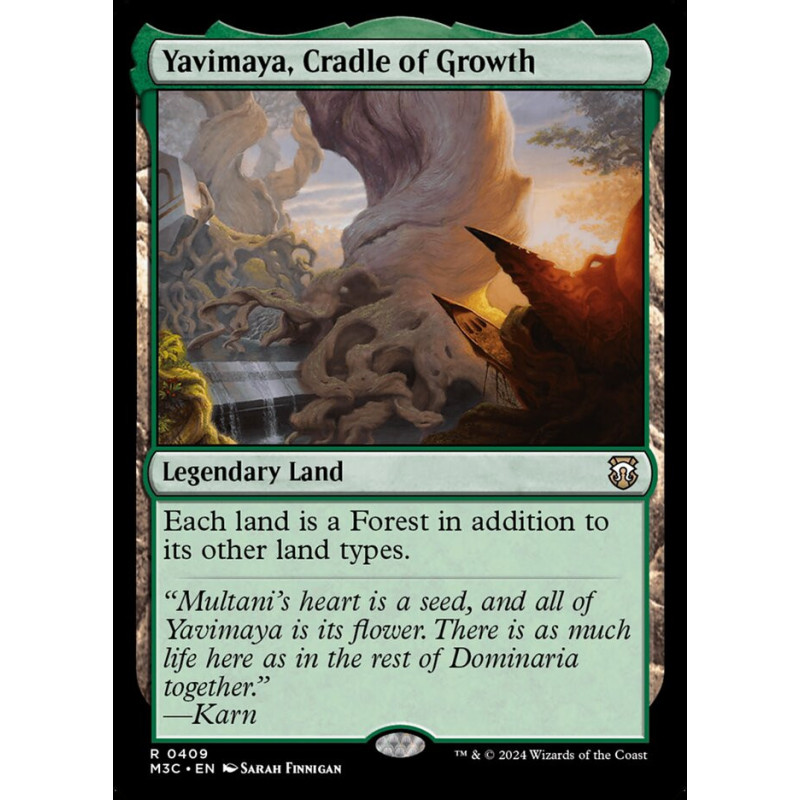 FOIL Yavimaya, Cradle of Growth
