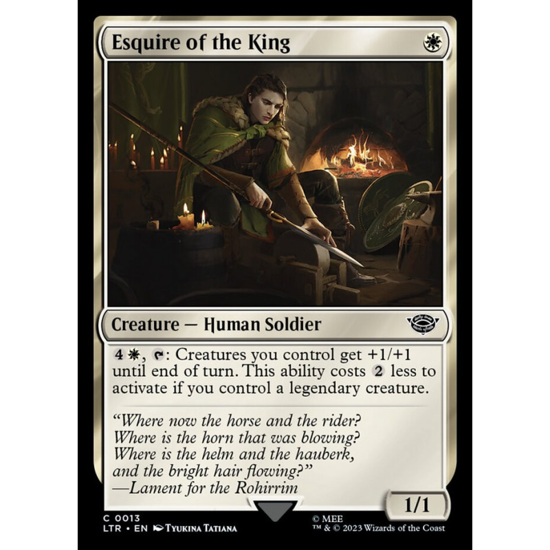 Esquire of the King