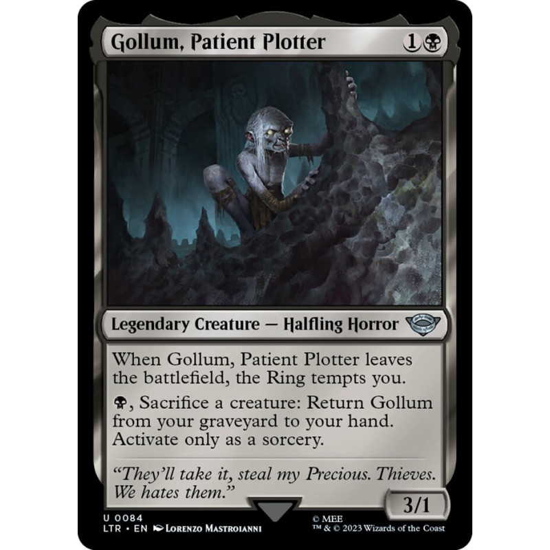 Gollum, Patient Plotter