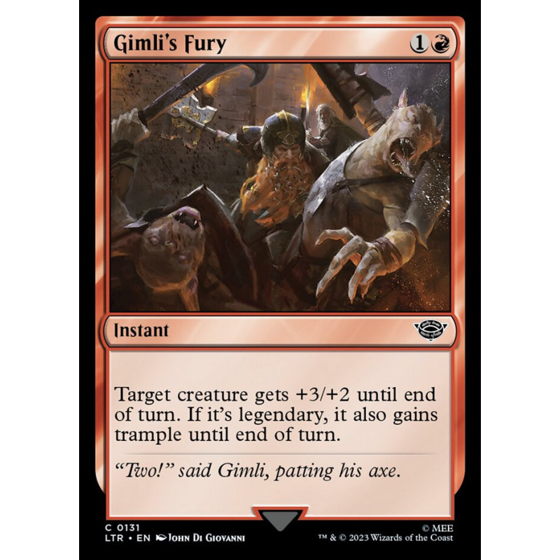 Gimli's Fury
