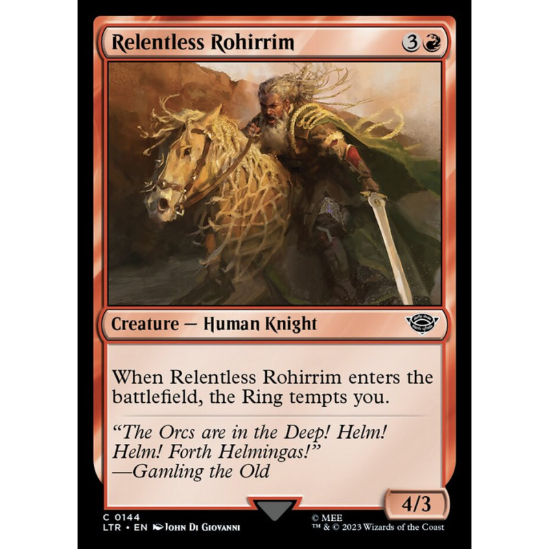 Relentless Rohirrim