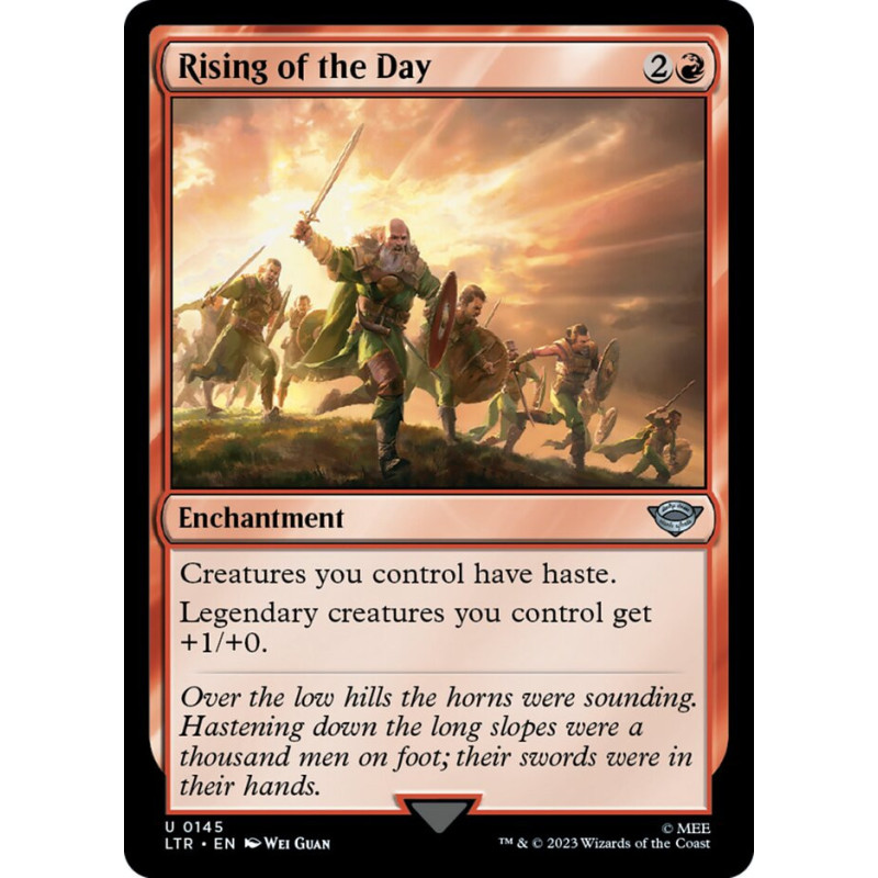 Rising of the Day